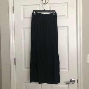 American Eagle Outfitters Black Maxi Skirt
